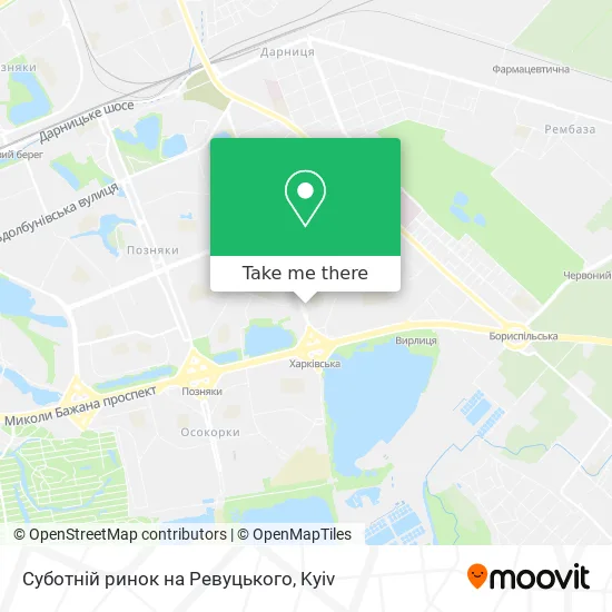 Суботній ринок на Ревуцького map