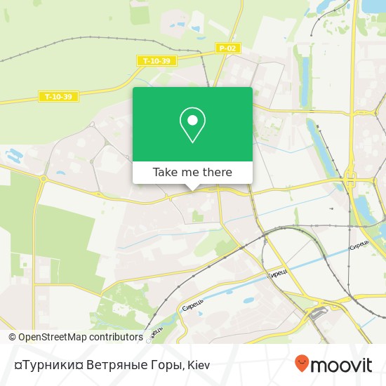 ¤Турники¤ Ветряные Горы map