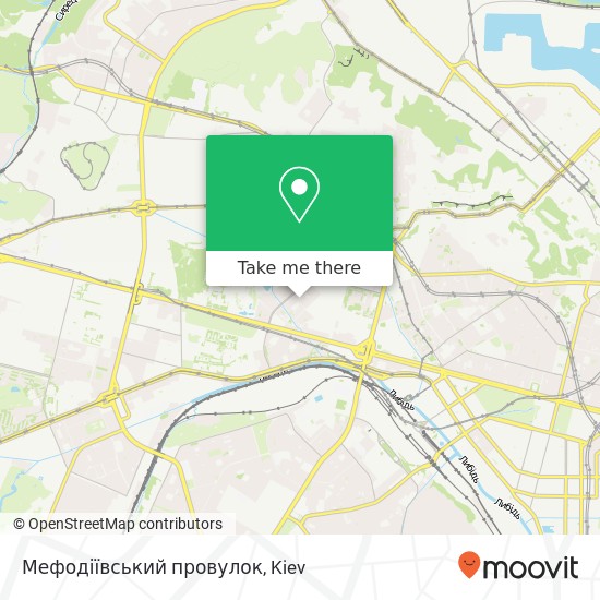 Мефодіївський провулок map