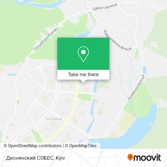Карта Деснянский СОБЕС