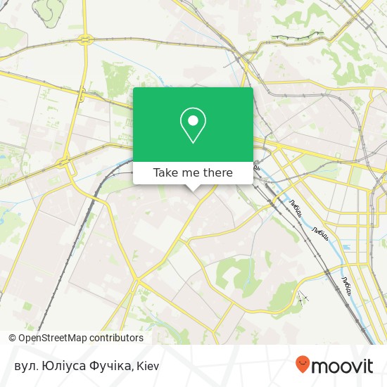 вул. Юліуса Фучіка map