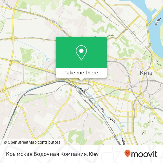 Карта Крымская Водочная Компания