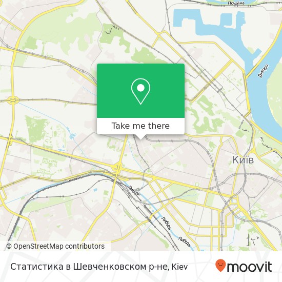 Карта Статистика в Шевченковском р-не