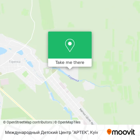 Международный Детский Центр "АРТЕК" map