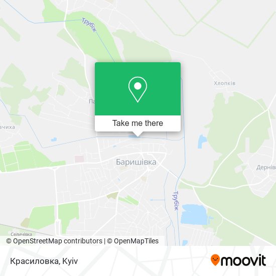 Красиловка map