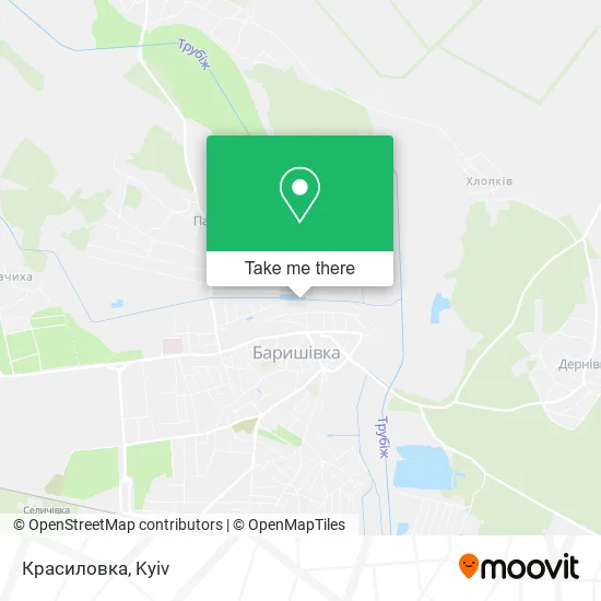 Красиловка map