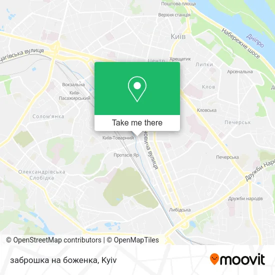 заброшка на боженка map