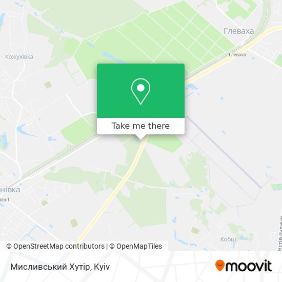 Карта Мисливський Хутiр