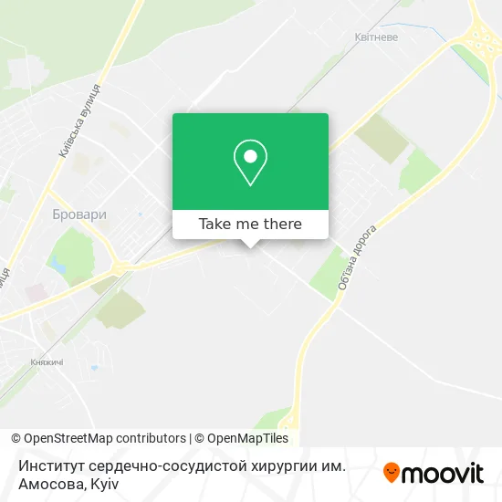 Институт сердечно-сосудистой хирургии им. Амосова map