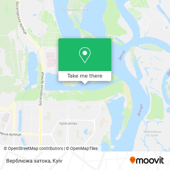 Верблюжа затока map