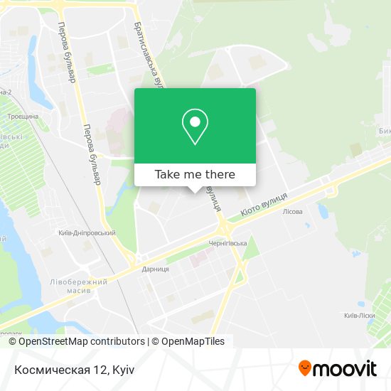 Космическая 12 map