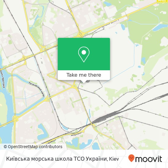 Київська морська школа ТСО України map