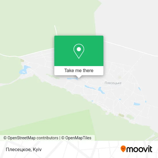 Карта Плесецкое