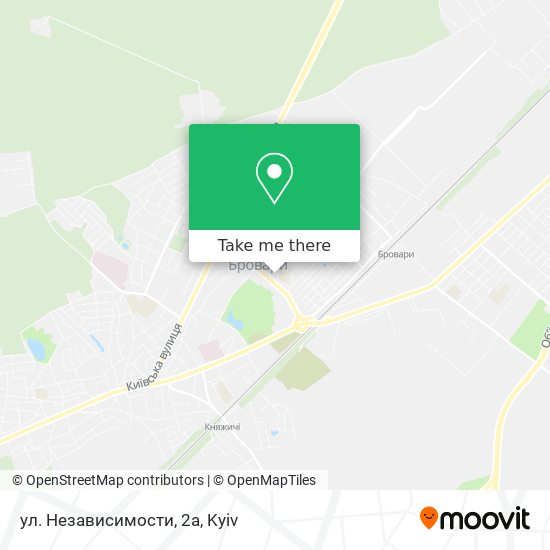 Карта ул. Независимости, 2а