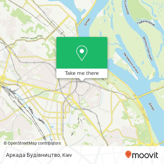 Аркада Будівництво map