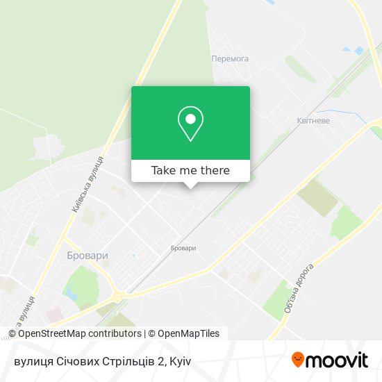 вулиця Січових Стрільців 2 map
