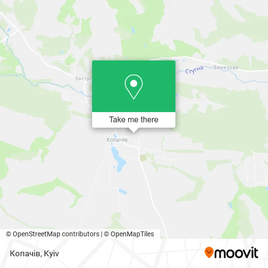 Карта Копачiв