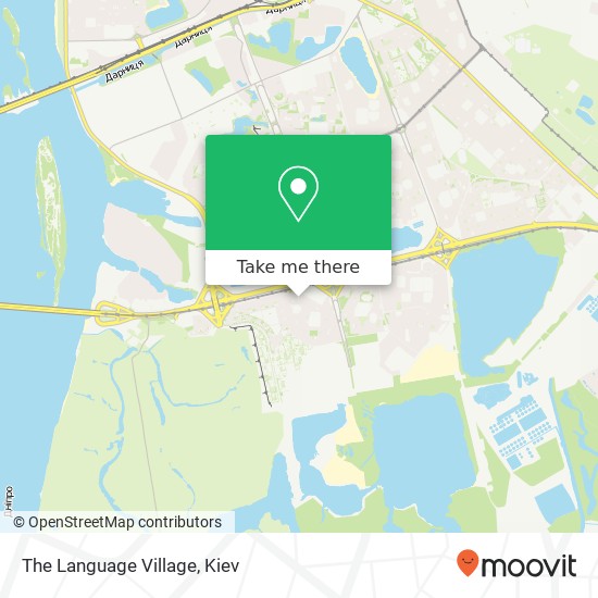 The Language Village map