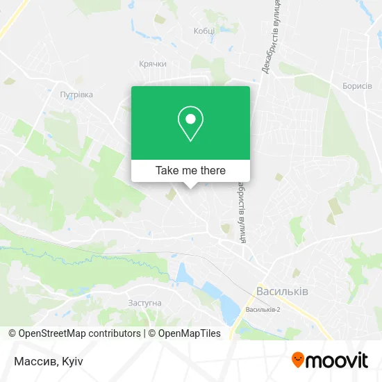 Карта Массив