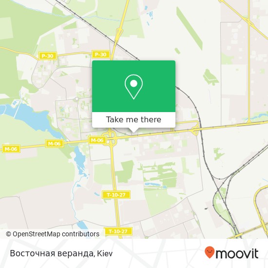 Восточная веранда map