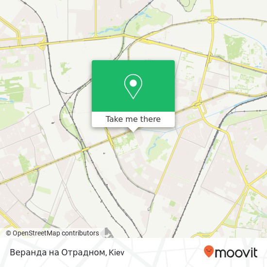 Веранда на Отрадном map