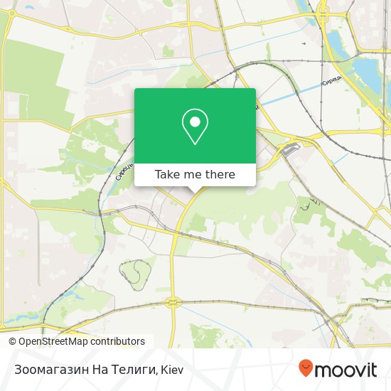 Зоомагазин На Телиги map