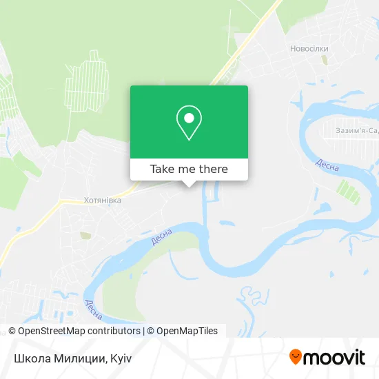 Школа Милиции map