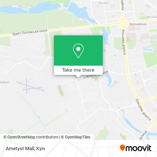 Ametyst Mall map