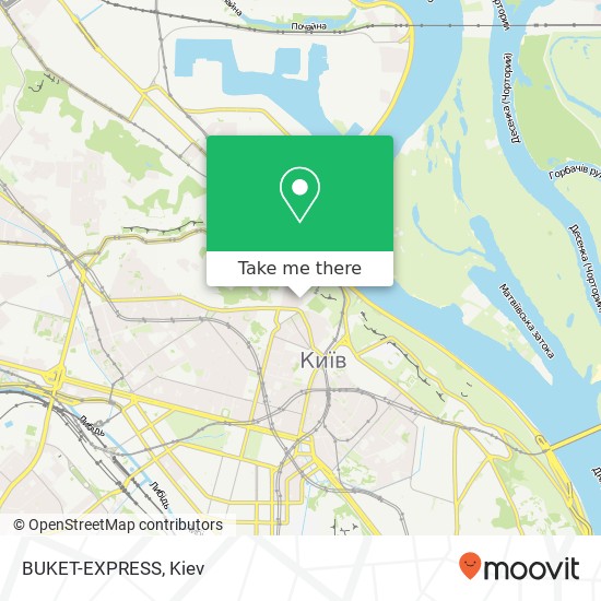 BUKET-EXPRESS map