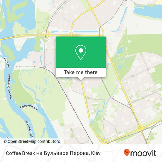 Coffee Break на Бульваре Перова map