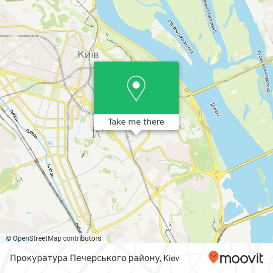 Прокуратура Печерського району map