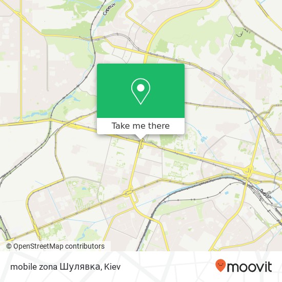 mobile zona Шулявка map