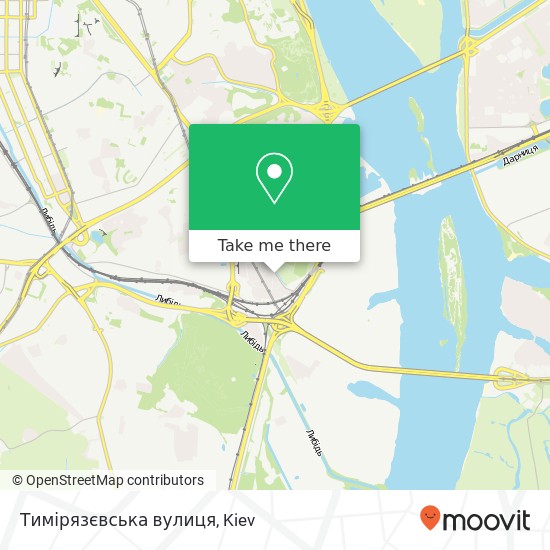 Тимірязєвська вулиця map