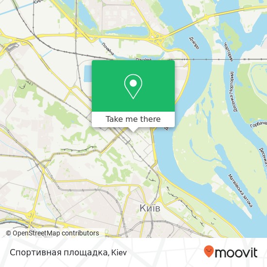 Спортивная площадка map