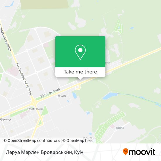 Леруа Мерлен Броварський map