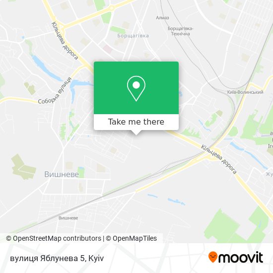 вулиця Яблунева 5 map