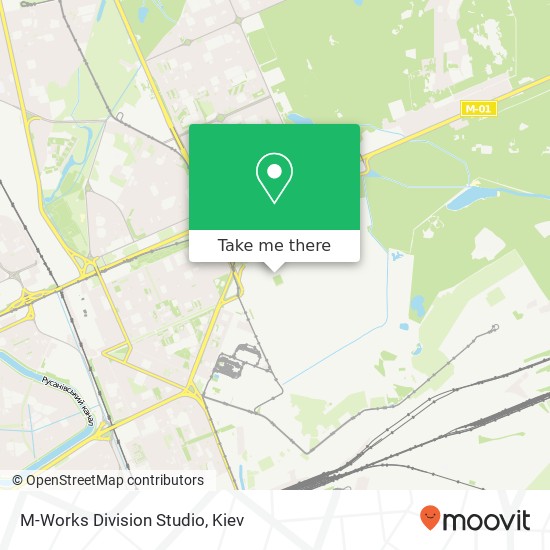 M-Works Division Studio map
