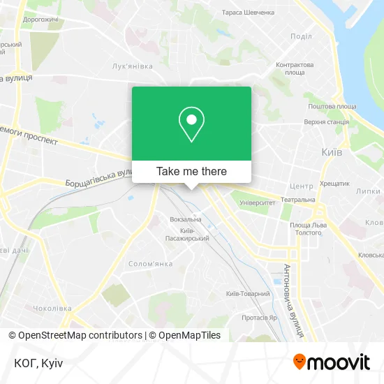 КОГ map
