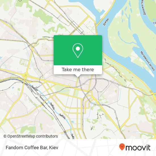 Fandom Coffee Bar map