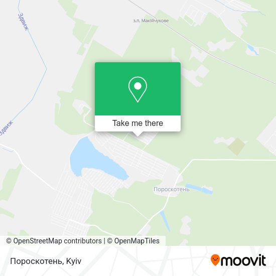 Пороскотень map