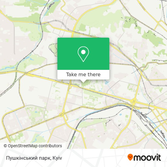 Пушкінський парк map