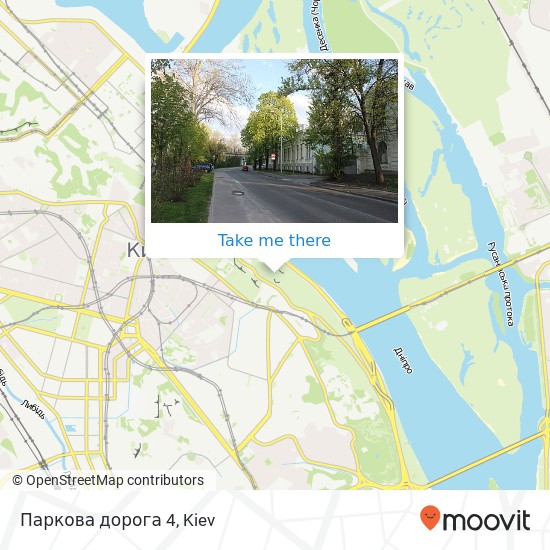 Паркова дорога 4 map