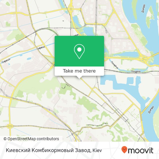 Киевский Комбикормовый Завод map