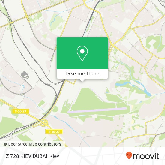Z 728 KIEV DUBAI map