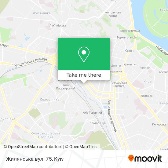 Жилянська вул. 75 map