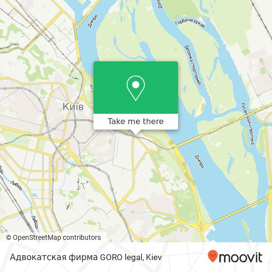 Адвокатская фирма GORO legal map