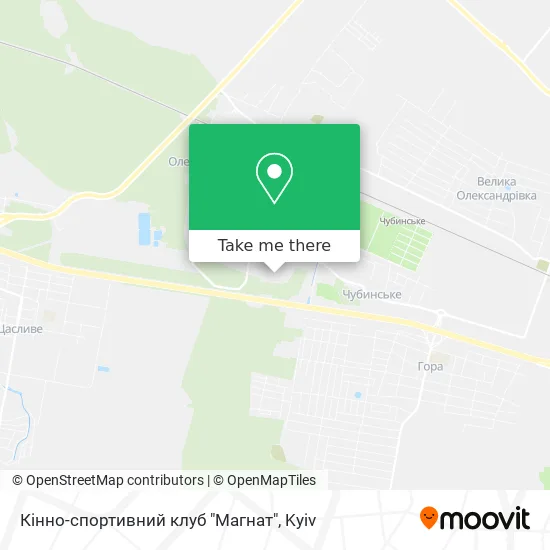 Кінно-спортивний клуб "Магнат" map