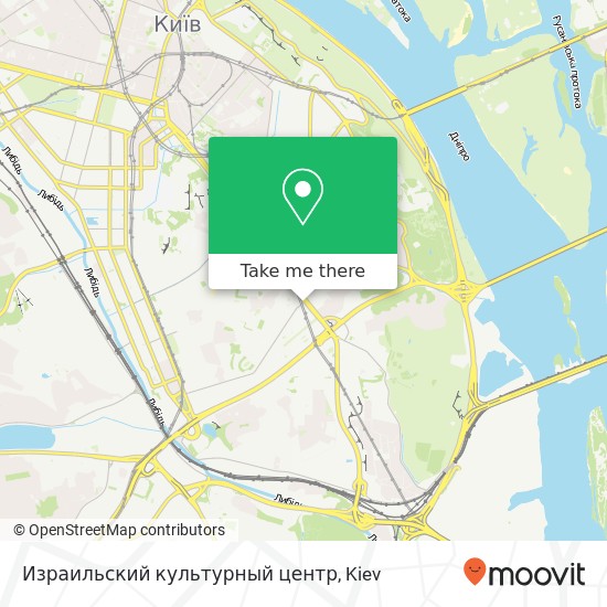 Израильский культурный центр map