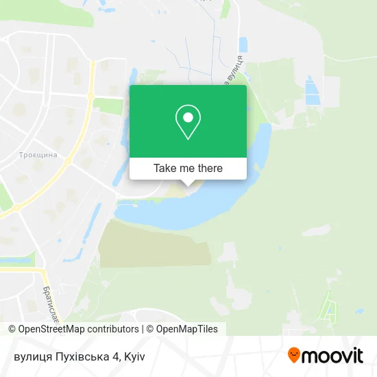 вулиця Пухівська 4 map