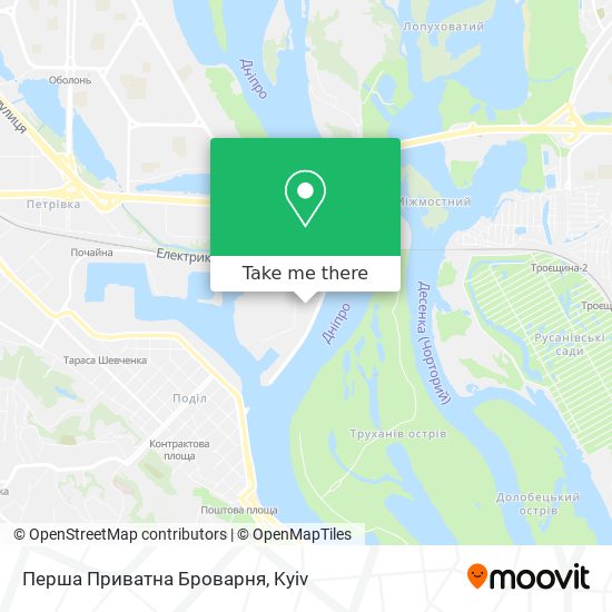 Перша Приватна Броварня map